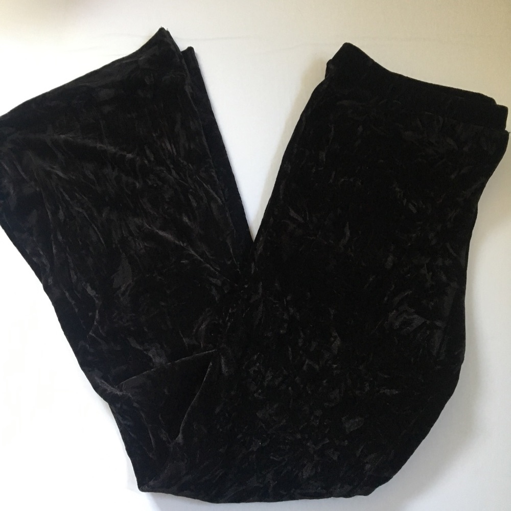 Black Velvet Free Press Flare Pants- Large